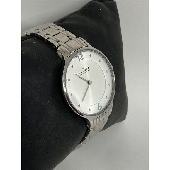 Skagen SKW2254 Womens Silver Stainless Steel Analog Dial Quartz Wrist Watch UC20 main image 9